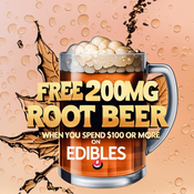  SPEND $100 ON EDIBLES GET -> 🆓 EUPHORIA 200MG THC ROOT BEER 🍺