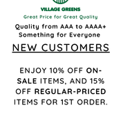 New Customer get up to 15% off first order!