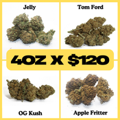 $ 4 OZ DEAL $120 