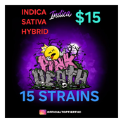 PREMIUM SHATTER $15 A GRAM 15 STRAINS 