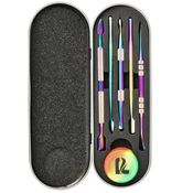 Pulsar 6-Piece Tool Kit and Case - Rainbow