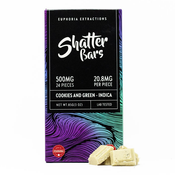 Indica 500mg Cookies & Green ShatterBar