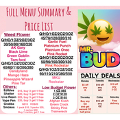 *** Full Menu *** (please click on picture to enlarge)