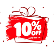 10% OFF DISCOUNT