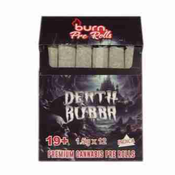 Burn Pre Roll Packs – Death Bubba (12 x 1.5 Gram Joints) (Indica)