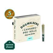 Animal Face .45g Infused Prerolls 5 Pack | Dogwalkers