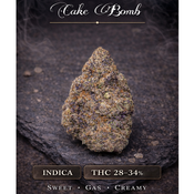 Cake bomb 🍰💣 | INDICA |  28-34% THC | $100 an oz | $150 for 2 Ozs | $300 for 4 ozs | $500 for 8 ozs | $900 a Pound | 