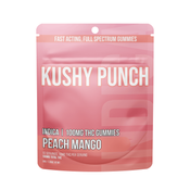 Kushy Punch - Indica Peach Mango INDIVIDUAL GUMMIES 100MG