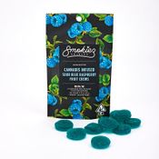 Smokiez Sour Blue Raspberry Fruit Chews - CA