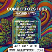 3 Ozs Combo $160
