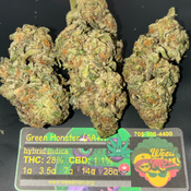 **********NEW* Green Monster (AAA+) THC: 28-30% CBD: 1.0%