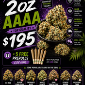 *** Winter Deal $195 for 2 Oz AAAA
