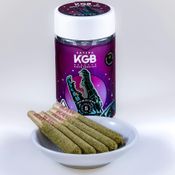 KGB RESERVE - BAMBINO 5 PACK - STRAWBERRY COUGH X CHEESE - 2.5 GRAMS