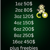 2oz for 80$ / 3oz for 120$ / 4oz 150$ AAA Quality 🔥 (Plus Freebies)(3 strains available)