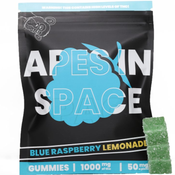 Apes in Space 🦍🚀 – Blue Raspberry Lemonade (1000mg THC)