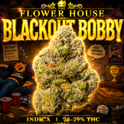 Black Out Bobby | 25-29% THC | INDICA | $100 OZ | $180 / 2 OZ