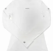 Womens Slim Fit Long Sleeve White - LARGE thumbnail 1