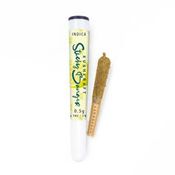 1 x 0.5g Infused Sticky Banger Pre-Roll Indica Donny Burger Lemon Meringue Pie by KushKraft