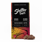 Sativa 500mg Toffee Crunch Shatter Bar