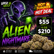 (28G) - Alien Nightmares👌🫐 - 4 Oz Bulk Deal for $210