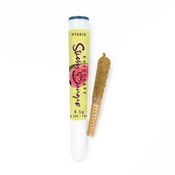 1 x 0.5g Infused Sticky Banger Pre-Roll Indica Guava Pineapple Hash Plant by KushKraft