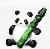 Panda Glass Pipe thumbnail 1