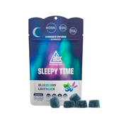 ABX - Blueberry Lavender Sleepy Time Solventless + CBN Gummies - 100mg