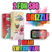 !! $50 - 2 GRAM  DRIZZLE SWITCH VAPE PENS - 2 PENS FOR $80  !! thumbnail 1