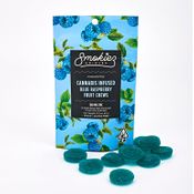 Smokiez Blue Raspberry Fruit Chews - CA