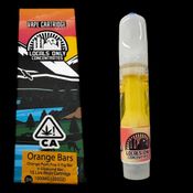 Orange Bars Live Resin Vape Cartridge