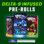 Drizzle Factory Slims - Delta-9 Distillate Infused Pre-rolls