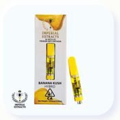 Imperial Extracts-Banana Kush|3x Distilled Premium 1.0g Cartridge