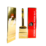 1.1G Zillionaire Disposable Vape - Live Resin Trainwreck - 2 pc: $55, 5 pc: $115, 10 pc: $200