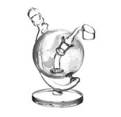 Glass Dab Rig - Atlas Globe thumbnail 1