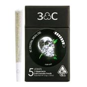 3C | Crystal Skull Prerolls 5pk - 3.5g