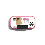Breez Relief Tablet Tin | 1:1 THC:CBD