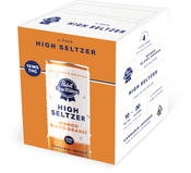 PABST | PBR Infused High Seltzer - MANGO BLOOD ORANGE | 10mg | 4 Pack