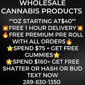 WHOLESALE CANNABIS PRODUCTS