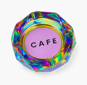 CAFE Rainbow Glass Ash Tray