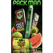 PackMan Watermelon Sour Patch - 2G LIVE RESIN/LIQUID DIAMONDS VAPE PEN