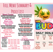 *** Full Menu *** (please click on picture to enlarge)