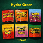 100$ FOR 15 BAGS GUMMIES 1200MG 