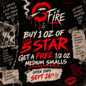 Buy one get a half oz free!!!