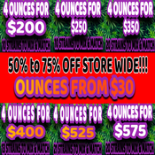 50%-75% OFF STOREWIDE + FREE 400MG EDIBLES FOR ALL FIRST TIME CUSTOMERS