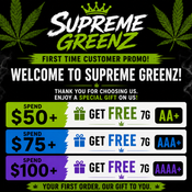 🎁🌿 Supreme Greenz FREE 7G Flower Bonus! 🌿🎁