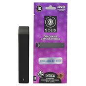 King Louie XIII Kush - Disposable Vape Cartridge - 1G