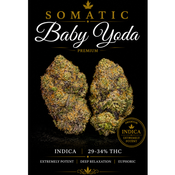 Baby Yoda | INDICA | 29-34% THC | $120 an oz | $180 for 2 Ozs | 