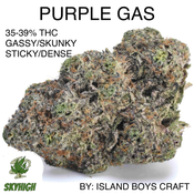 PURPLE GAS AAAAA+ 35-39% THC (2 OZ FOR $190) BY: ISLAND BOYS CRAFT