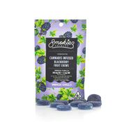 Smokiez Blackberry INDICA 100mg THC Fruit Chews - CA