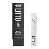 LITTO - Exotic Apple Fritter - Premium All-In-One THC Vape Pen - 1G